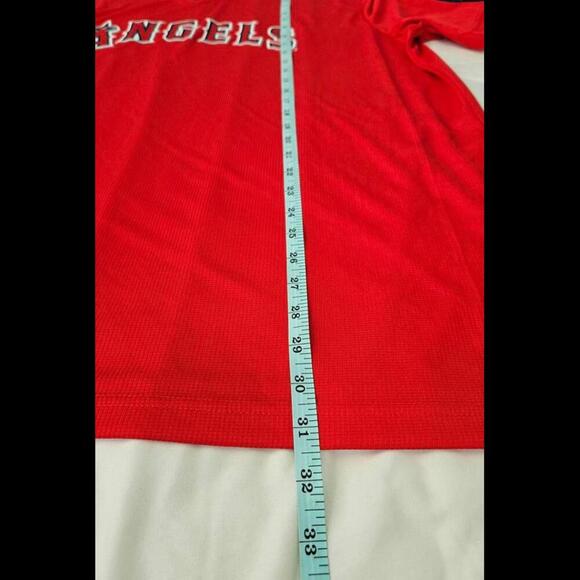 Los Angeles Angels Men's Short Sleeve Red Shirt - XXL - Picture 5 of 6